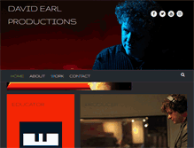 Tablet Screenshot of davidearlproductions.com